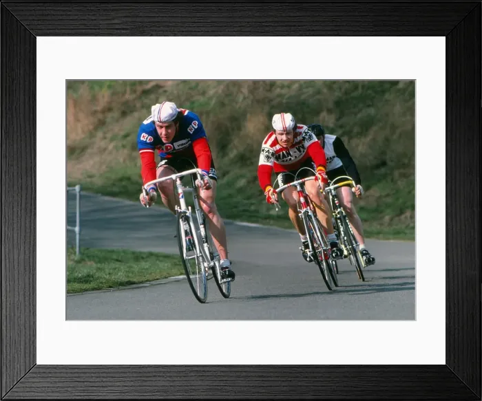 Framed Print : 1980 March Hare Meeting - Cycle Circuit Eastway