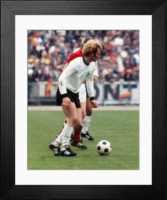 Framed Print : Euro72 Final: W Germany 3 USSR 0 Framed Print : Euro72 Final: W Germany 3 USSR 0