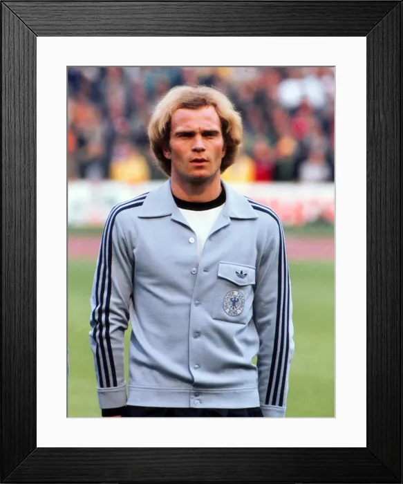 Framed Print : Uli Hoeness - West Germany