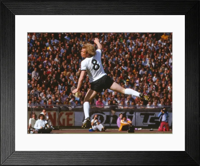 Framed Print : Uli Hoeness - West Germany Framed Print : Uli Hoeness - West Germany