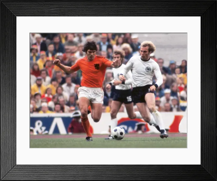 Framed Print : WC74 Final: Holland 1 W Germany 2 Framed Print : WC74 Final: Holland 1 W Germany 2