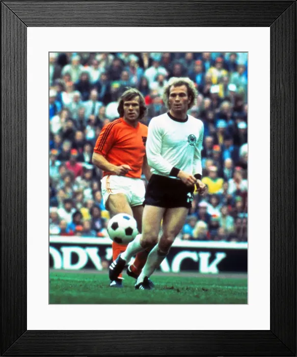 Framed Print : WC74 Final: Holland 1 W Germany 2 Framed Print : WC74 Final: Holland 1 W Germany 2