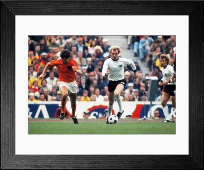 Framed Print : WC74 Final: Holland 1 W Germany 2 Framed Print : WC74 Final: Holland 1 W Germany 2