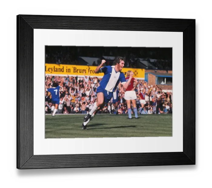 Framed Print : Peter Withe - Birmingham City