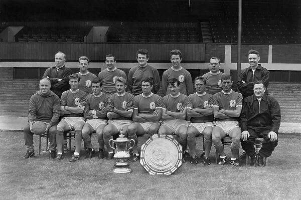 1965 Liverpool Team Group - FA Cup winners