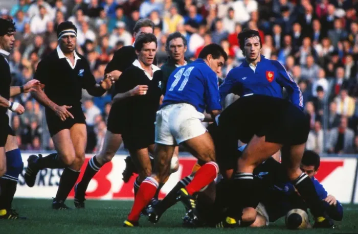 Framed Print : 2nd Test: France 16 NZ 3