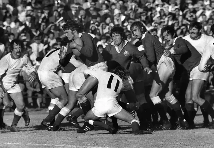 Framed Print : Andy Ripley - 1974 British Lions Tour to South Africa