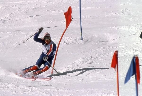 Austrias Christian Orlainsky during the 1981 FIS World Cup