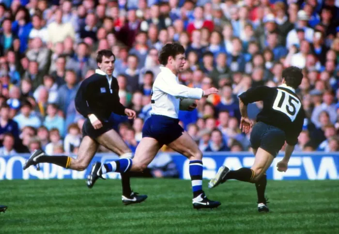 Framed Print : Baths Simon Halliday - 1987 John Player Special Cup Final Framed Print : Baths Simon Halliday - 1987 John Player Special Cup Final