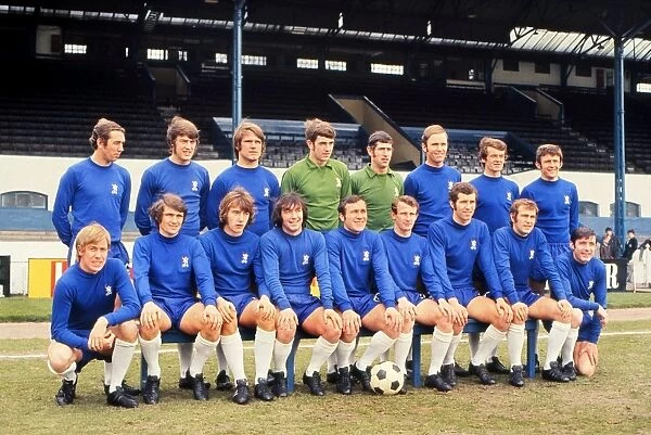 Chelsea - 1970 / 71. Football - 1970  /  1971 season - Chelsea Team Group