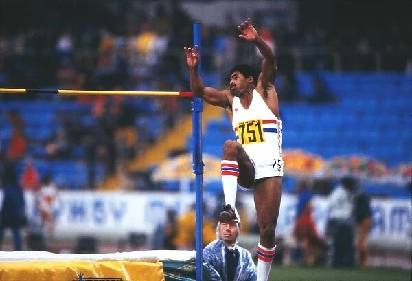 Daley Thompson at the 1978 European Championships
