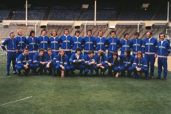 England Squad - Euro 1976 Qualifying