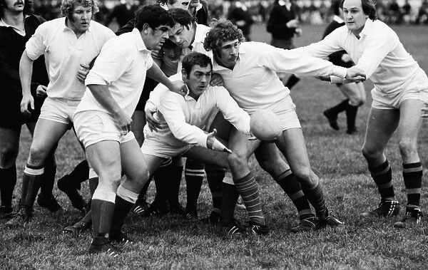 The famous Pontypool Front Row play for Major Stanleys XV in 1975