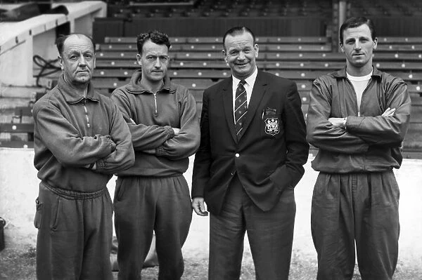 Fred Tilson, Johnny Hart, George Poyser, Jimmy Meadows - Manchester City