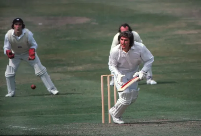 Framed Print : Gary Gilmour during his match-winning performance in the 1975 World Cup semi-final Framed Print : Gary Gilmour during his match-winning performance in the 1975 World Cup semi-final