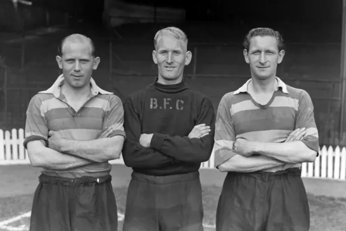 Framed Print : George Wilkins, Jimmy Nicholls, Billy Layton - Bradford Park Avenue Framed Print : George Wilkins, Jimmy Nicholls, Billy Layton - Bradford Park Avenue