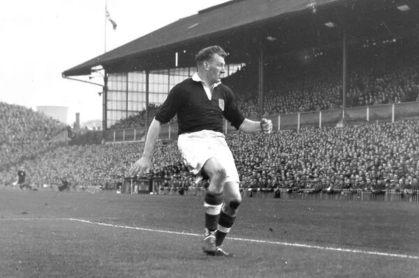 George Young plays for the Scottish League in 1951
