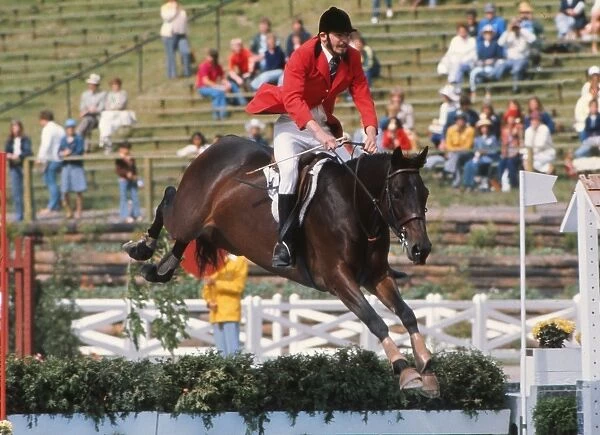 Great Britains Danny Nightingale at the 1976 Montreal Olympics