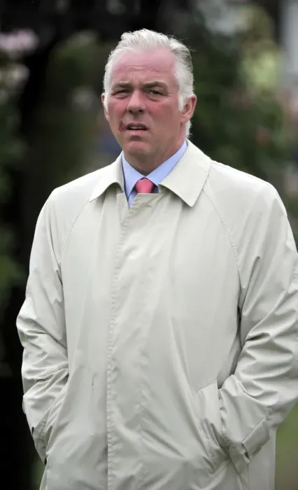 Framed Print : Horse Racing - Newmarket Races - July Cup Meeting. Trainer Jeremy Noseda