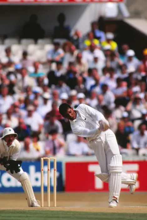 Framed Print : Indias Mohammad Azharuddin on the way to scoring 179 against England in the 2nd Test at Old Trafford in 1990 Framed Print : Indias Mohammad Azharuddin on the way to scoring 179 against England in the 2nd Test at Old Trafford in 1990