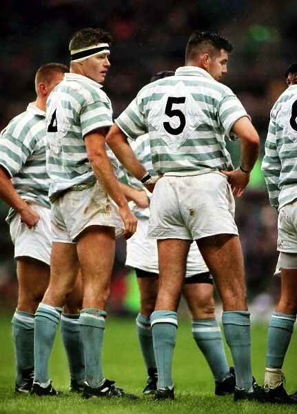 The Innes brothers during the 1998 Varsity Match
