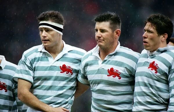 The Innes brothers line up for Cambridge before the 1998 Varsity Match