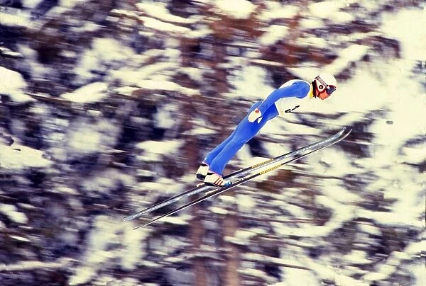 Japans Hirokazu Yagi at the 1984 Winter Olympics