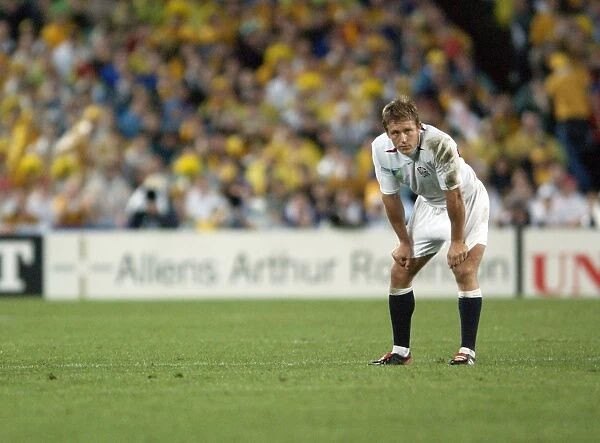 Jonny Wilkinson during the 2003 World Cup Final