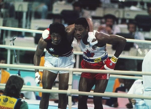 Lennox Lewis and Riddick Bowe - 1988 Seoul Olympics - Boxing