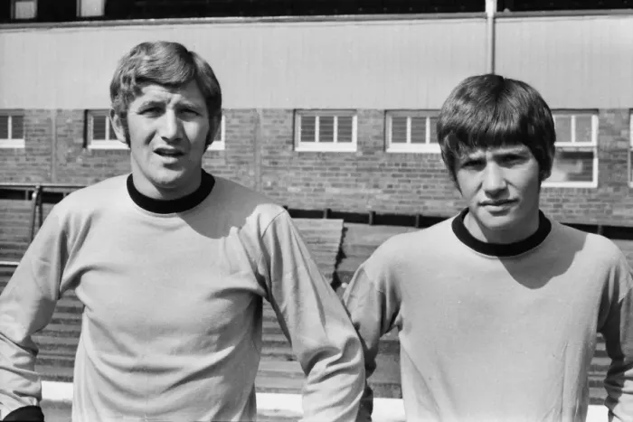 Framed Print : Leslie Wilson and Arnold Stephens - Wolverhampton Wanderers Framed Print : Leslie Wilson and Arnold Stephens - Wolverhampton Wanderers
