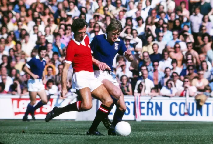 Framed Print : Manchester Uniteds David Sadler and Ipswich Towns Trevor Whymark Framed Print : Manchester Uniteds David Sadler and Ipswich Towns Trevor Whymark