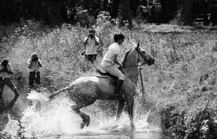 Framed Print : Mark Phillips - 1972 Munich Olympics - 3-Day Eventing Framed Print : Mark Phillips - 1972 Munich Olympics - 3-Day Eventing