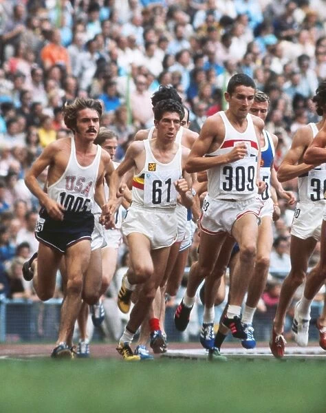Mens 5000m final at the 1972 Munich Olympics