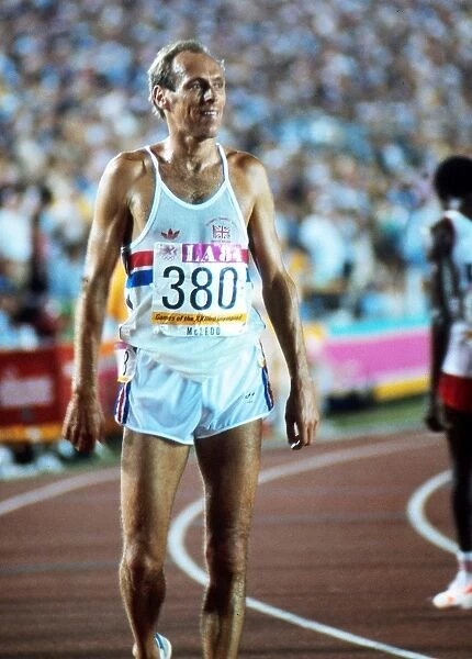 Mike McLeod - 1984 Los Angeles Olympics