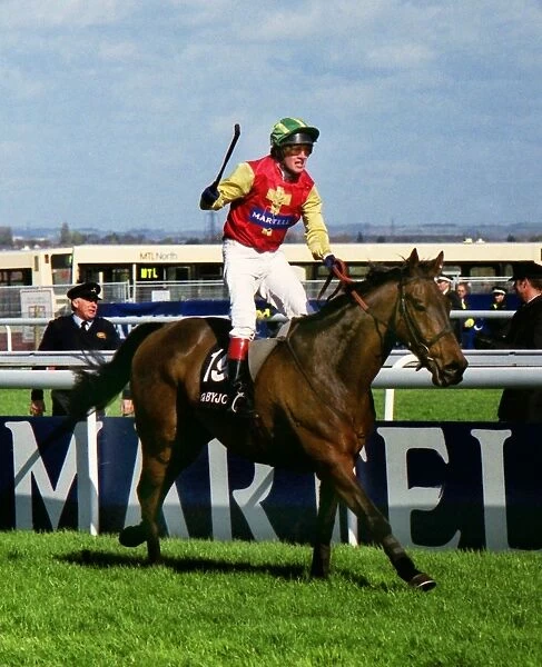 Paul Carberry on Bobbyjo wins the 1999 Grand National