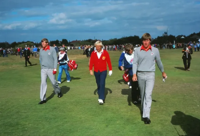 Framed Print : Peter Oosterhuis, Jack Nicklaus and Nick Faldo - 1977 Ryder Cup Framed Print : Peter Oosterhuis, Jack Nicklaus and Nick Faldo - 1977 Ryder Cup