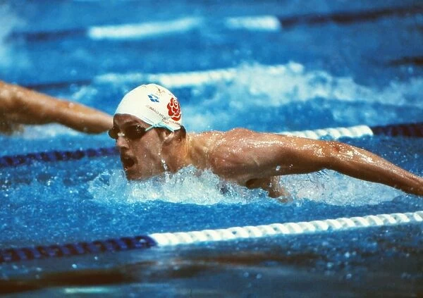 Phil Hubble at the 1982 Brisbane Commonwealth Games