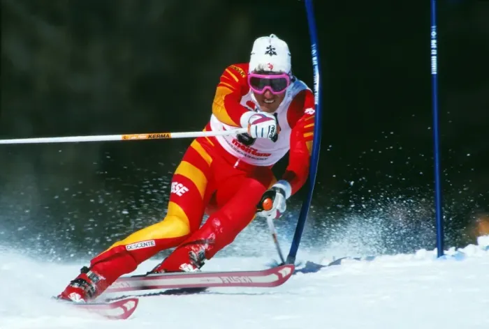 Framed Print : Pirmin Zurbriggen - 1987 FIS World Ski Championships Framed Print : Pirmin Zurbriggen - 1987 FIS World Ski Championships