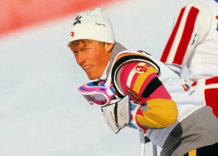 Framed Print : Pirmin Zurbriggen - 1987 FIS World Ski Championships Framed Print : Pirmin Zurbriggen - 1987 FIS World Ski Championships