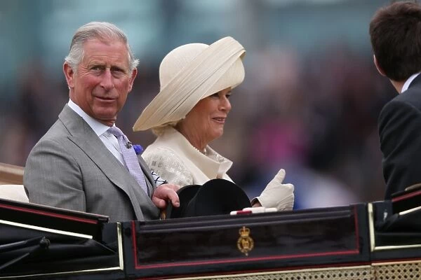 Prince Charles and Camilla - Royal Ascot 2012