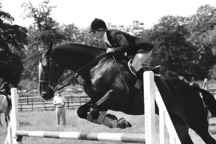 Framed Print : Princess Anne - 1972 Munich Olympics - 3-Day Eventing Framed Print : Princess Anne - 1972 Munich Olympics - 3-Day Eventing