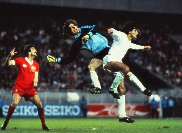 Real Madrids Agustin Rodriguez - 1981 European Cup Final