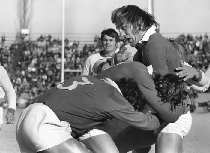 Framed Print : Roger Uttley - 1974 British Lions Tour to South Africa Framed Print : Roger Uttley - 1974 British Lions Tour to South Africa
