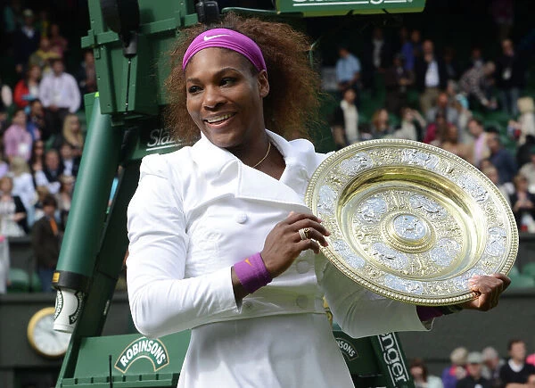 Serena Williams 2012 Wimbledon Womens Champion (Print #7600309)