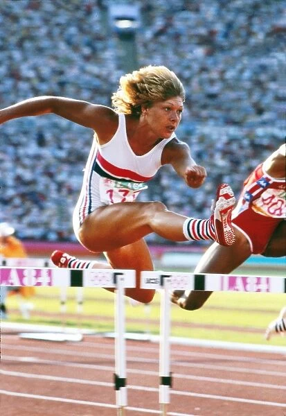 Shirley Strong - 1984 Los Angeles Olympics