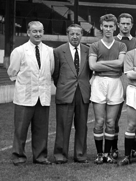 Ted Dalton, Jimmy Murphy, Barry Smith - Manchester United