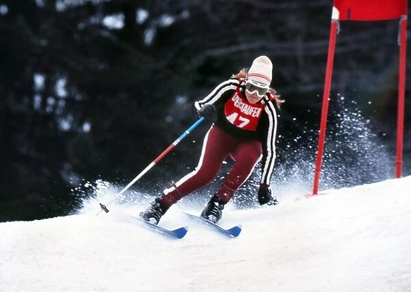 Valentina Iliffe - 1972 Alpine Skiing World Cup - Oberstaufen