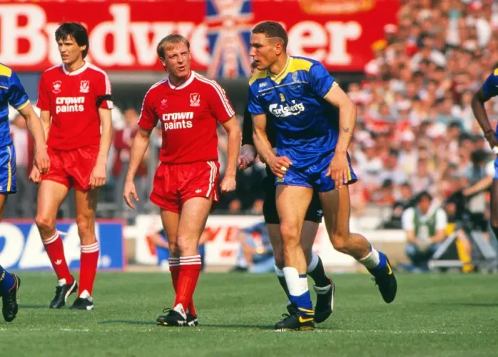 Framed Print : Wimbledons Vinnie Jones and Liverpools Steve McMahon during the 1988 FA Cup Final Framed Print : Wimbledons Vinnie Jones and Liverpools Steve McMahon during the 1988 FA Cup Final