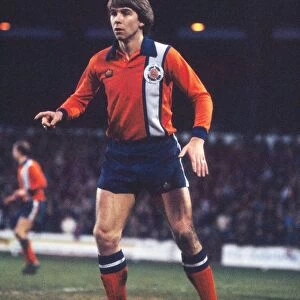 Alan West of Luton Town in 1974