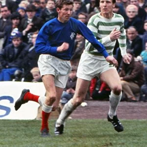 Alex Ferguson and Billy McNeill during the 1969 Scottish Cup Final
